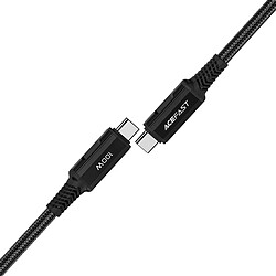 Avis Acefast C4-03 Noir USB-C - Câble USB-C PD QC 100W 5A 480Mb/s 2m - noir