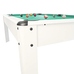 Avis Play4Fun Billard Américain HARMONY 6Ft - 206,5 x 116,5 x 80 cm avec accessoires - Couleur Ivoire