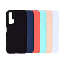 Wewoo Coque Souple Pour Huawei Honor 20 Pro Etui TPU Candy Color Blanc pas cher