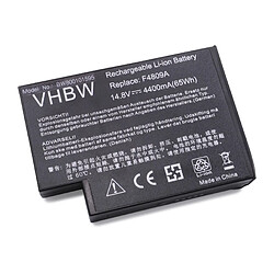 vhbw Batterie remplacement pour HP / CompaQ F4809, F4809-60901, F4812A, F4809A, F4812, HP-NX9000L pour ordinateur portable (4400mAh, 14,8V, Li-ion)