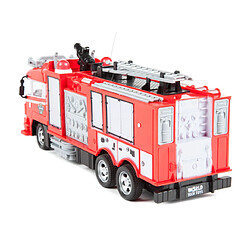 Camion Pompier Radiocommandé - World Tech Toys - Rouge pas cher