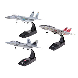 1/100 Modèle avion de Chasse Miniature Diecast pas cher