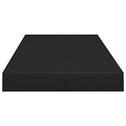 Acheter vidaXL Étagère murale flottante Noir 60x23,5x3,8 cm MDF