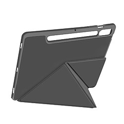 Avizar Étui pour Samsung Tab S9 Clapet Origami Support Différents Angles Gris