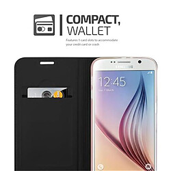 Cadorabo Coque Samsung Galaxy S6 Etui en Noir pas cher