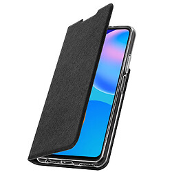 Étui Huawei P smart 2021 Porte-carte Fonction Support Soft Touch Bigben Noir