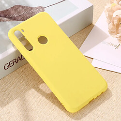 Acheter Coque en silicone liquide jaune pour votre Xiaomi Redmi Note 8T