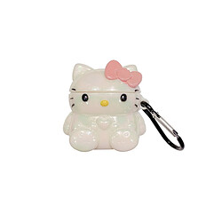 GUPBOO Airpods Coque Housse Étui Protecteur Compatible pour AirPods Pro-Fille de dessin animé mignon chat KT coloré