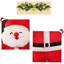 Avis Universal -9 Christmas Pollush Doll Santa Santa Foulling Animal Plush Toys Decoration Decoration Home Decoration (Smile)