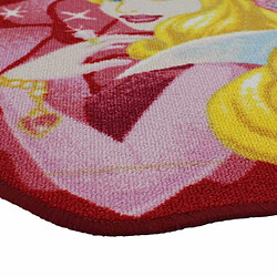 Thedecofactory DISNEY - Tapis Aurore, la Belle au bois dormant, Disney rouge 67x67