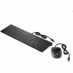 clavier et souris HP 4CE97AA#ABE Espagnol Qwerty