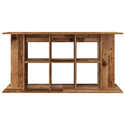 Avis vidaXL Support pour aquarium vieux bois 120x40x60 cm bois d'ingénierie