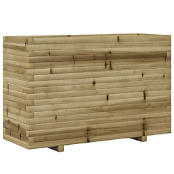 vidaXL Jardinière 110x40x72,5 cm bois de pin imprégné