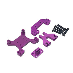 Pièce De Mise à Niveau De Jeu De Tour De Choc Avant Et Arrière Pour Voiture Télécommandée 1/12 Wltoys Violet