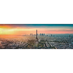 Clementoni - 1000p Panorama Paris - 98 x 33 cm - Avec poster