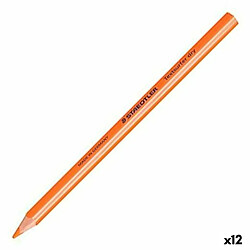 Marqueur fluorescent Staedtler Textsurfer Dry Orange 12 Unités