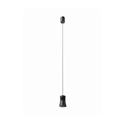 Luminaire Center Suspension Pagoda Noir