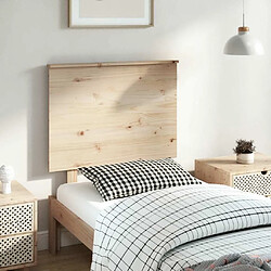 Avis Maison Chic Tête de lit moderne pour chambre - Décoration de lit 79x6x82,5 cm Bois massif de pin -MN17528