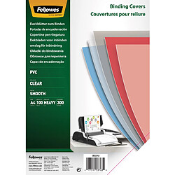 Fellowes Couverture, A4, PVC, 0,30 mm, transparent ()