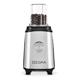 Zeegma ZE-Vitamin Mixeur Verrouillage de Sécurité 1L 1050W 90dB Plastique Acier Inoxydable Argent