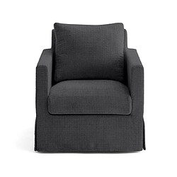 Avis Lisa Design Serena - housse en velours texturé pour fauteuil