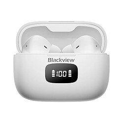 Acheter Blackview Airbuds 8 (Écran d'affichage - Bluetooth 5.3) Blanc