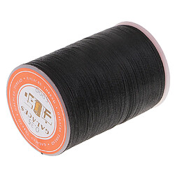 Avis Fil de cire rond de polyester de 0.35mm cousant la couture noire de métier de bricolage