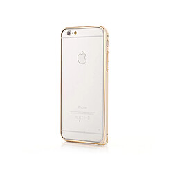 COQUEDISCOUNT Bumper métallique doré compatible avec Apple iPhone 6