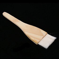 Outil de cuisson Manche en bois Brosse à laine Brosse à barbecue Brosse à pâtisserie S / L