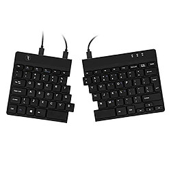 Acheter R-Go Split Ergonomic Keyboard QWERTY (ES), black, wired