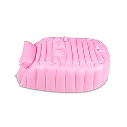 Avis Baignoire gonflable pour bébé nouveau-né, piscine anti-glissante pliable - Rose