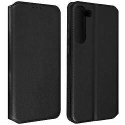 Avizar Housse pour Samsung Galaxy S23 Plus Clapet Porte-carte Support Vidéo noir