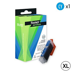 TONER SERVICES Compatible Epson 24XL - Elephant Cartouche Cyan C13T24324010 (T2432)