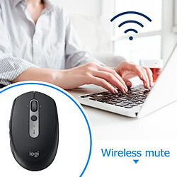 Acheter Universal Souris Bluetooth sans fil silencieuse 2,4 GHz Dual Mode 1 000 DPI Multidispositif Optique Ordinateur Bureau PC Souris