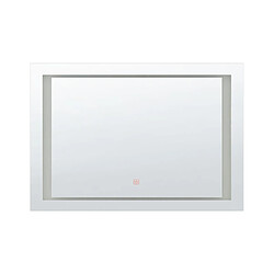 Beliani Miroir LED EYRE 80 cm Argenté