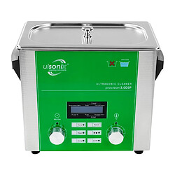 Helloshop26 Nettoyeur à ultrasons acier inoxydable professionnel 3 litres 3414177