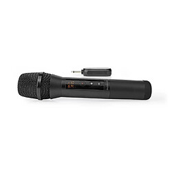 Avis NC Microphone Sans Fil 20 Canaux 1 Microphone Sans fil SONO DJ 10 heures d'autonomie Récepteur Noir