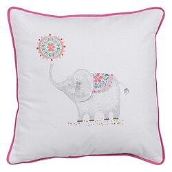 BigBuy Home Coussin Enfant Eléphant 45 x 45 cm 100 % coton