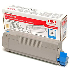 OKI C5600/C5700 Toner cyan - 43381907