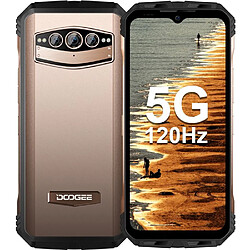 NC DOOGEE V30T Smartphone Robuste 5G 20Go+256Go 6.58" FHD 120Hz 10800mAh/66W 108MP Caméra GPS NFC - Or