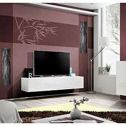 Acheter Paris Prix Meuble TV Mural Design Fly I 160cm Blanc