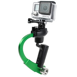 Wewoo Stabilisateur vert pour GoPro HERO4 / 3 + / 3 spécial Bow Type Balancer Selfie Bâton Monopode Mini Trépied