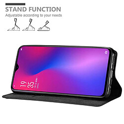 Cadorabo Coque Oppo R17 Etui en Noir