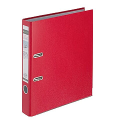 Classeur à levier Leitz 180° plastique dos 5 cm rouge