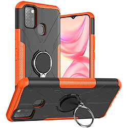 Coque en TPU anti-rayures, anti-chocs avec béquille pour votre Infinix Smart 5 X657/Hot 10 Lite - orange