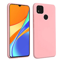 Coque Silicone Couleur Rose + 2 Verres Trempes Pour Xiaomi Redmi 9C / 9C NFC Little Boutik®