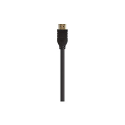 Belkin - Câble standard HDMI vers HDMI avec connecteurs en nickel - 3m - Noir