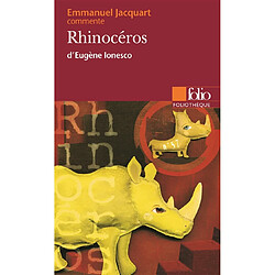 Rhinocéros d'Eugène Ionesco - Occasion