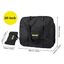 Sac de vélo pliant électrique Sac de chargement simple Paquet de rangement portable Sac de rangement de vélo pliant léger Accessoi