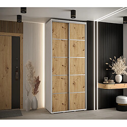 Abiks Meble Armoire DAVOS 4 À Portes Coulissantes 235,2/100/45 2 Portes